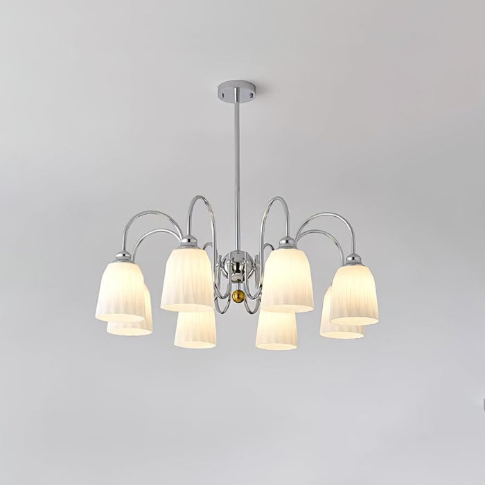 Bauhaus Pleated Chandelier-DWHOME