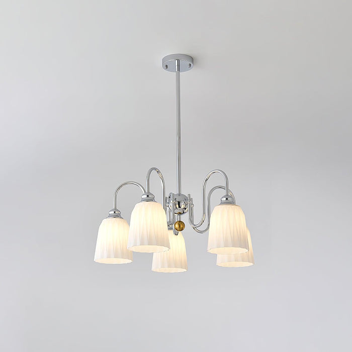 Bauhaus Pleated Chandelier-DWHOME