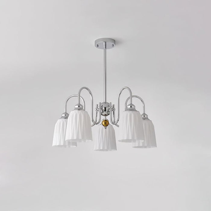 Bauhaus Pleated Chandelier-DWHOME