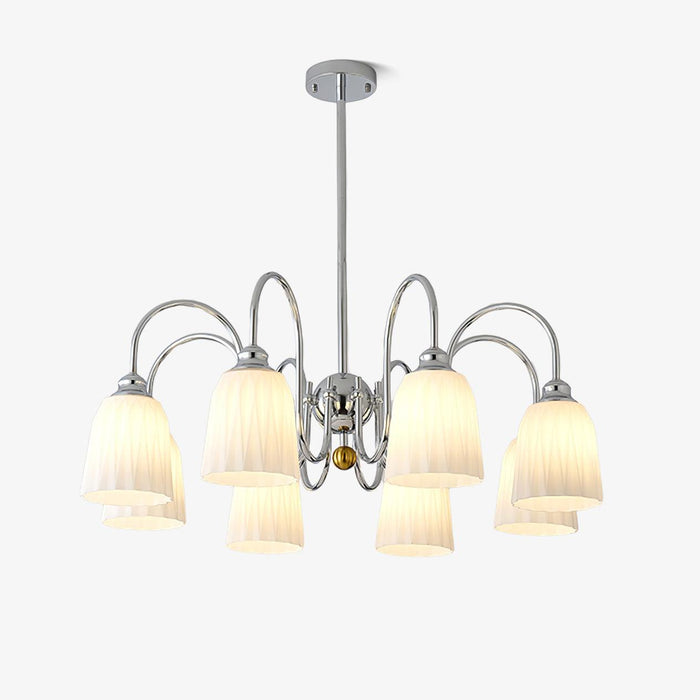 Bauhaus Pleated Chandelier-DWHOME