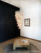 Petals Spiral Murano Pink Chandelier-DWHOME