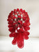 Petals Spiral Murano Red Chandelier-DWHOME