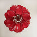 Petals Spiral Murano Red Chandelier-DWHOME