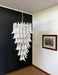Petals Spiral Murano Transparent Chandelier-DWHOME