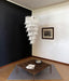 Petals Spiral Murano Transparent Chandelier-DWHOME