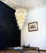 Petals Spiral Murano Transparent Chandelier-DWHOME