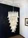 Petals Spiral Murano Transparent Chandelier-DWHOME