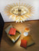 Beautifully Murano Palmette Amber Transparent Chandelier-DWHOME