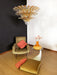 Beautifully Murano Palmette Amber Transparent Chandelier-DWHOME