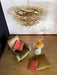 Beautifully Murano Palmette Amber Transparent Chandelier-DWHOME