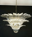 Beautifully Murano Palmette Transparent Chandelier-DWHOME
