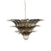 Beautifully Murano Palmette Smoked Chandelier-DWHOME
