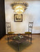 Beautifully Murano Palmette Smoked Chandelier-DWHOME