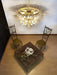 Beautifully Murano Palmette Smoked Chandelier-DWHOME