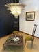 Beautifully Murano Palmette Smoked Chandelier-DWHOME