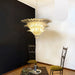 Beautifully Murano Palmette Smoked Chandelier-DWHOME