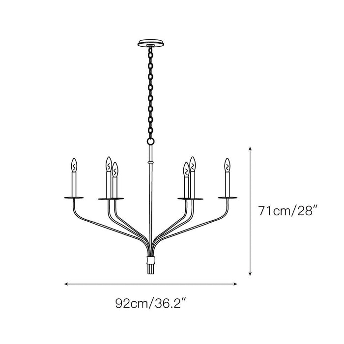 Belfair Chandelier-DWHOME