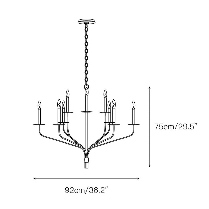 Belfair Chandelier-DWHOME