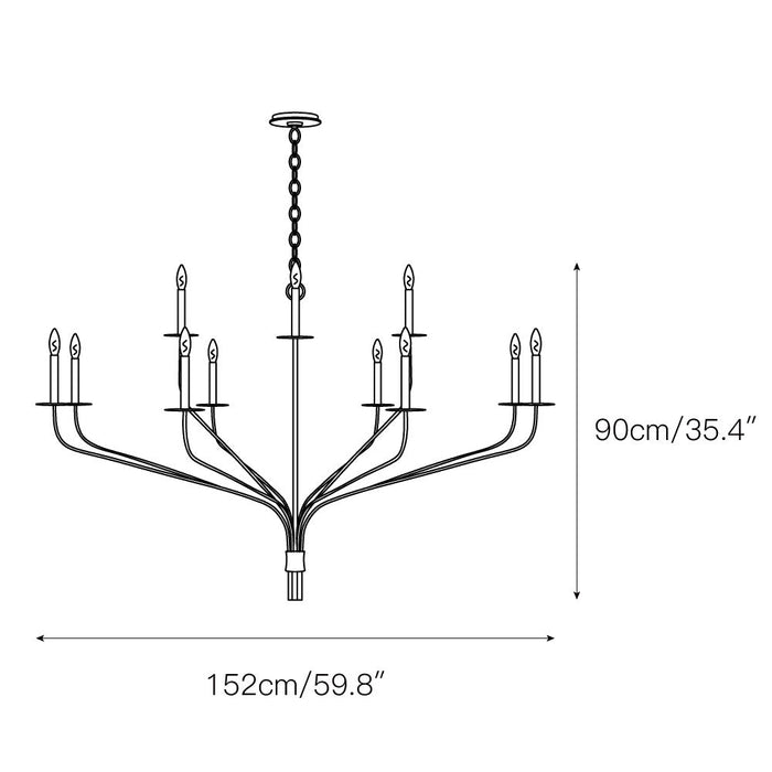 Belfair Chandelier-DWHOME
