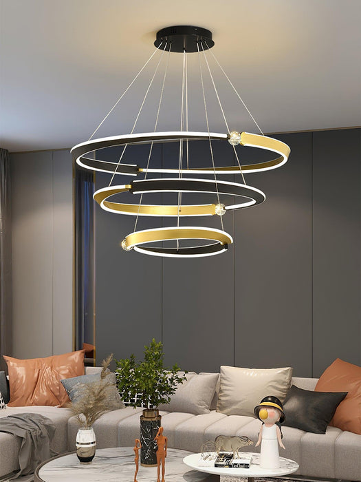 Beliani LED Pendant Light-DWHOME