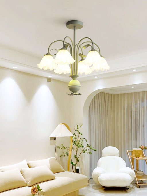 Bell Orchid Chandelier-DWHOME