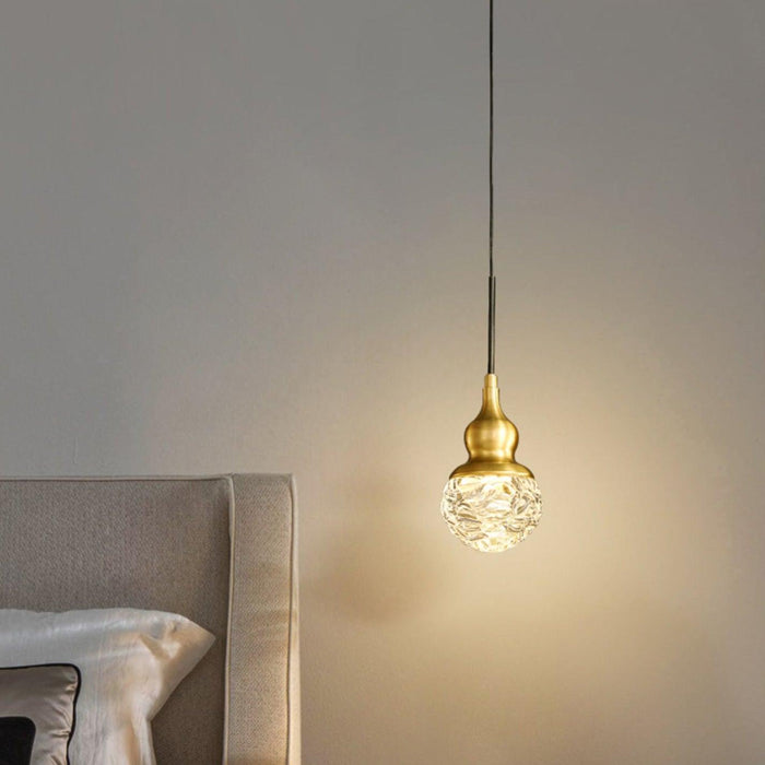 Bella Brass Pendant Light-DWHOME
