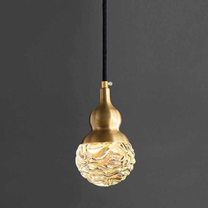 Bella Brass Pendant Light-DWHOME