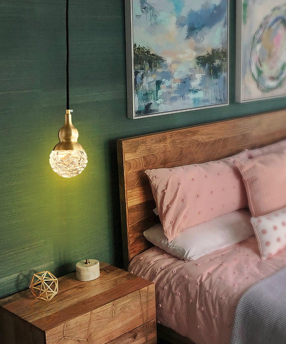 Bella Brass Pendant Light-DWHOME