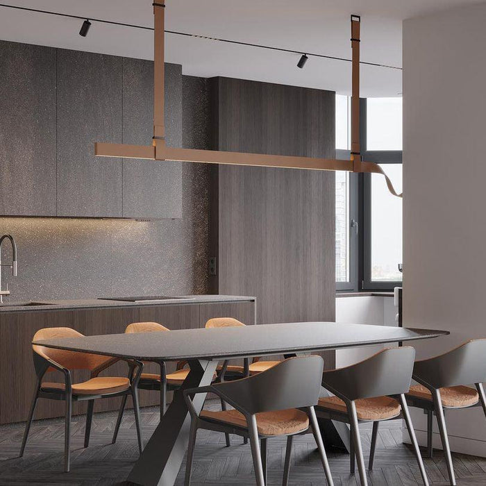 Belt Horizontal Pendant Lamp-DWHOME