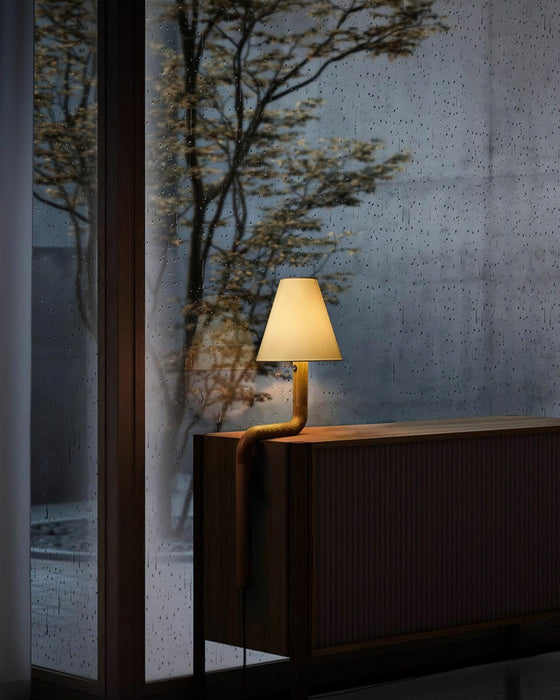 Bend Wood Table Lamp - DWHOME