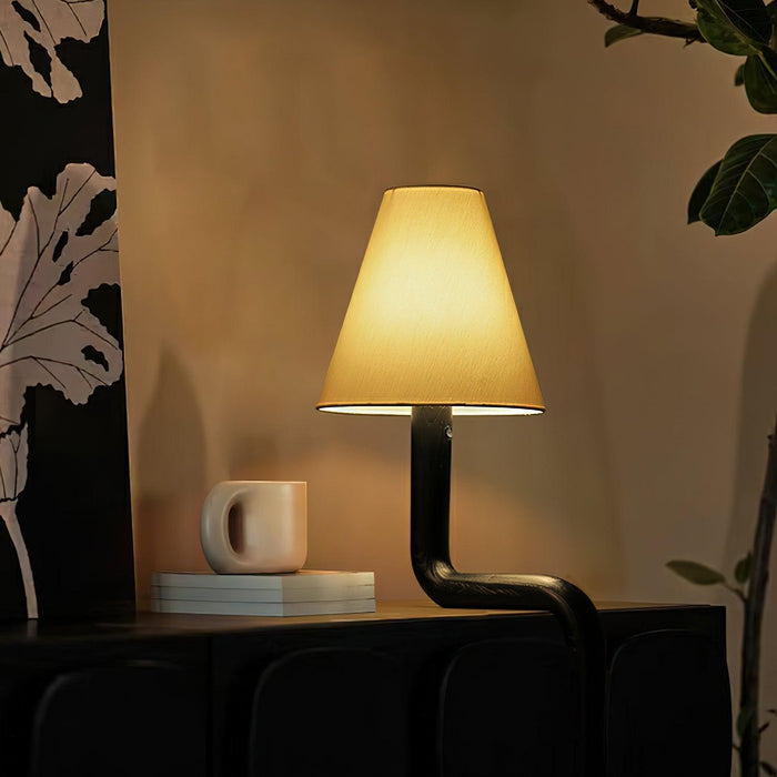 Bend Wood Table Lamp - DWHOME
