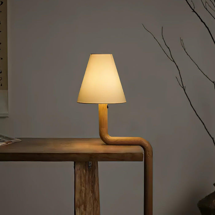Bend Wood Table Lamp - DWHOME