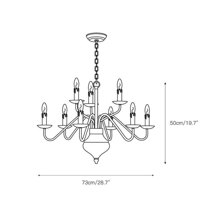 Benedetto Chandelier-DWHOME