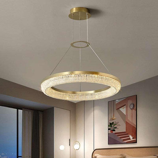 Bergamo Collection Modern Crystal Chandelier-DWHOME