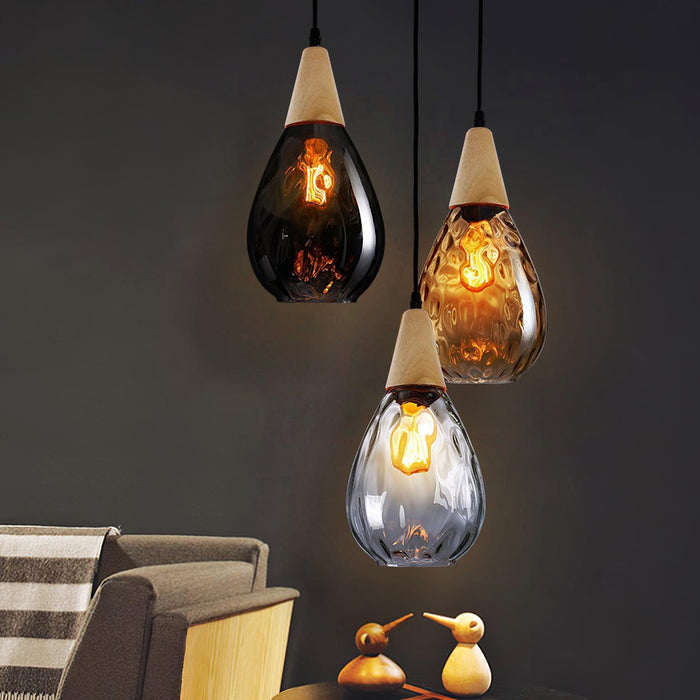 Besnier Glass Pendant Light-DWHOME