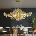 Bessa Modern Large Gold Crystal Branch Chandelier - DWHOME
