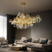 Bessa Modern Large Gold Crystal Branch Chandelier - DWHOME