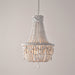 Betsey Wood Bead Chandelier-DWHOME