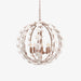 Bianca Floral Orb Chandelier-DWHOME
