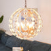 Bianca Floral Orb Chandelier-DWHOME