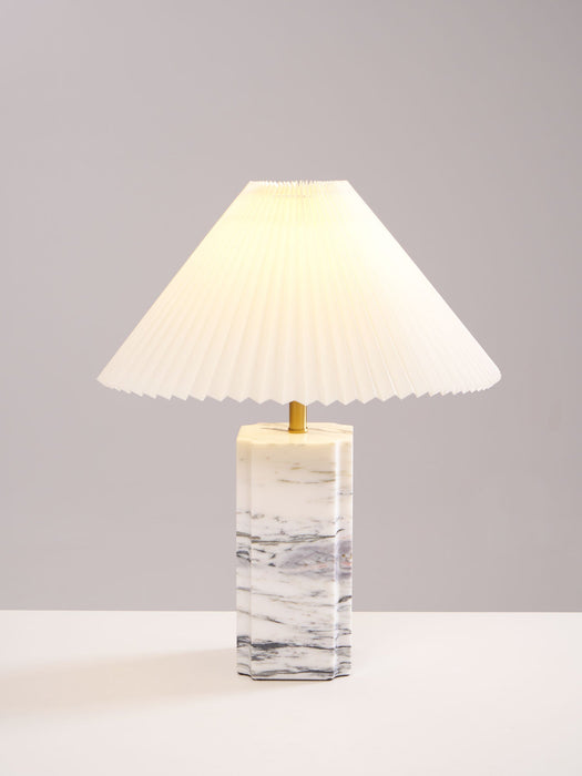 Bianca Marble Table Lamp-DWHOME