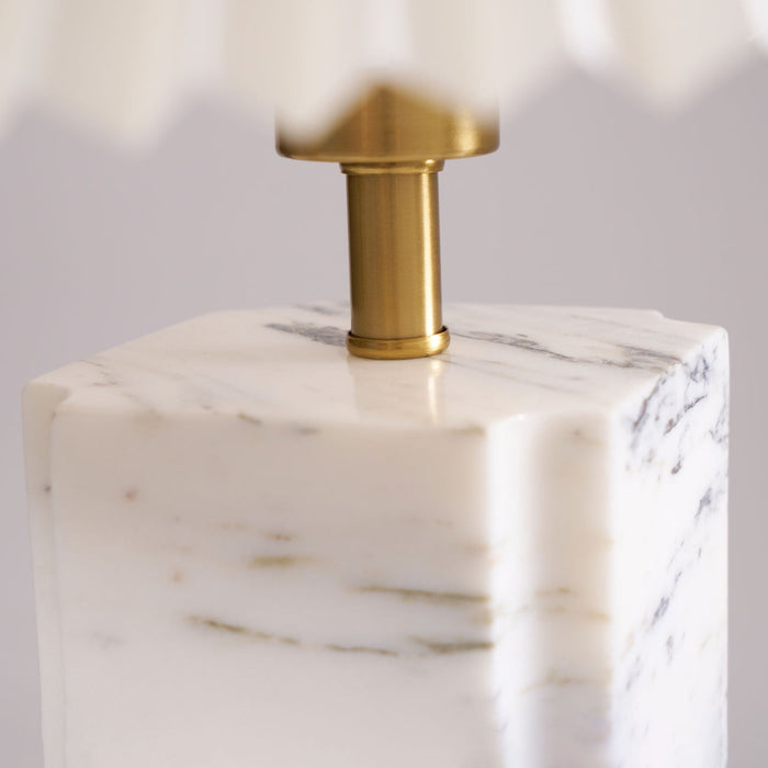 Bianca Marble Table Lamp-DWHOME
