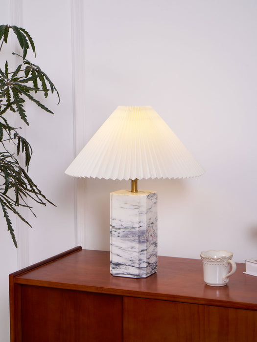 Bianca Marble Table Lamp-DWHOME