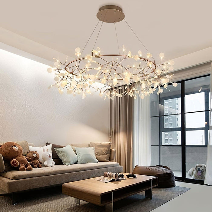 Big O Firefly LED Chandelier-DWHOME