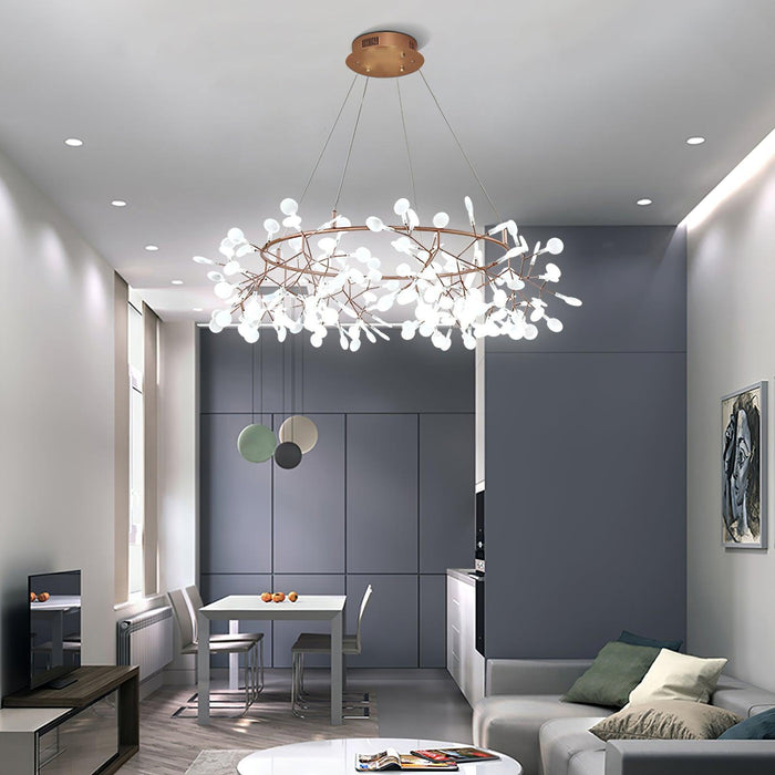 Big O Firefly LED Chandelier-DWHOME