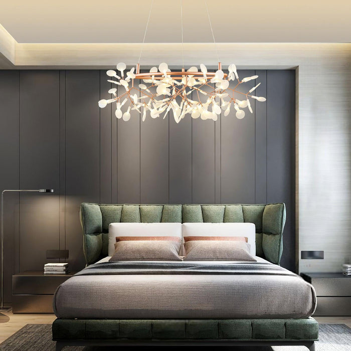 Big O Firefly LED Chandelier-DWHOME