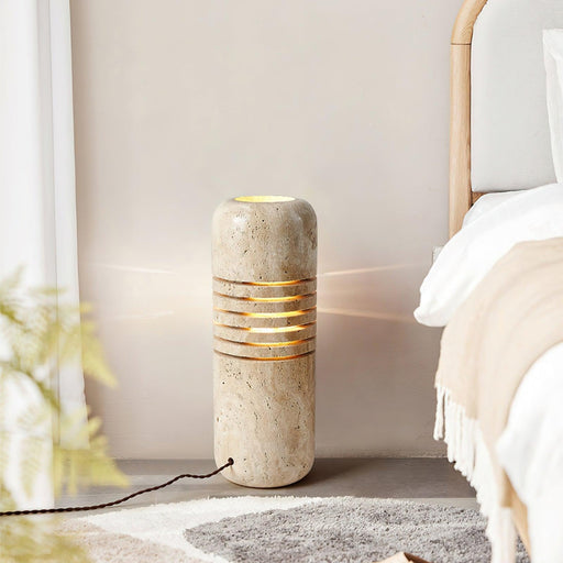 Big Stone Bucket Floor Lamp-DWHOME