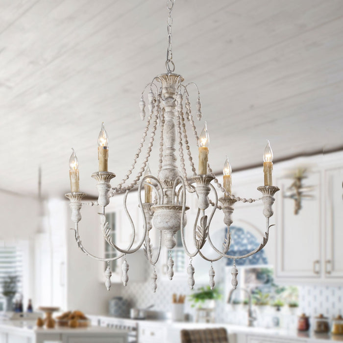 Billiter Wooden Chandelier-DWHOME