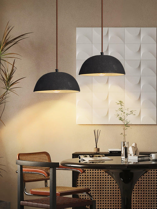 Black Arch Ceramic Pendant Lamp-DWHOME