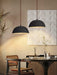 Black Arch Ceramic Pendant Lamp-DWHOME